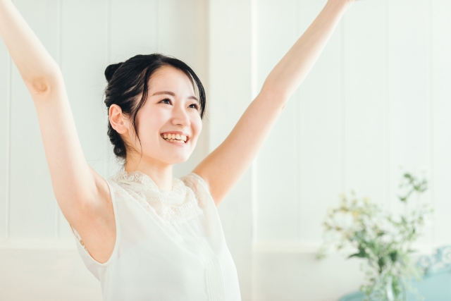 スッキリ解決した女性